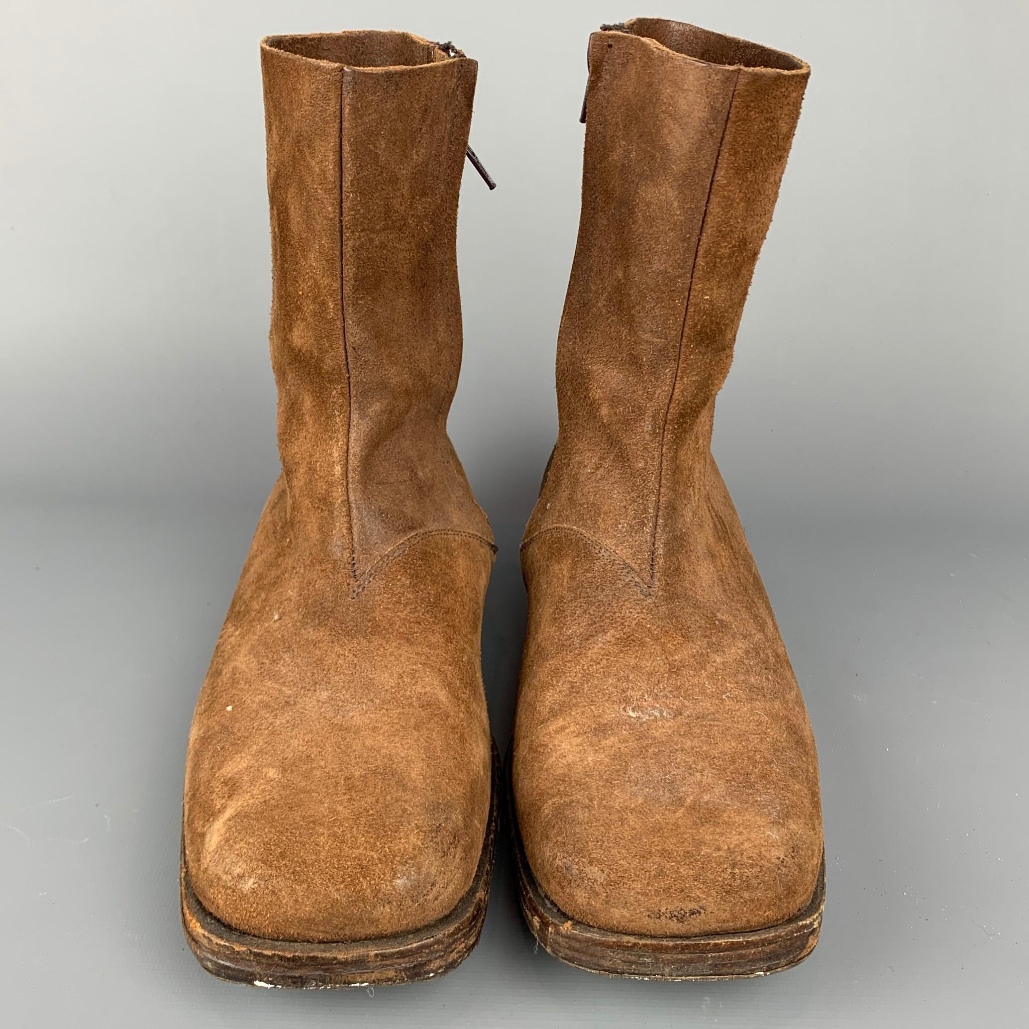 margiela suede boots