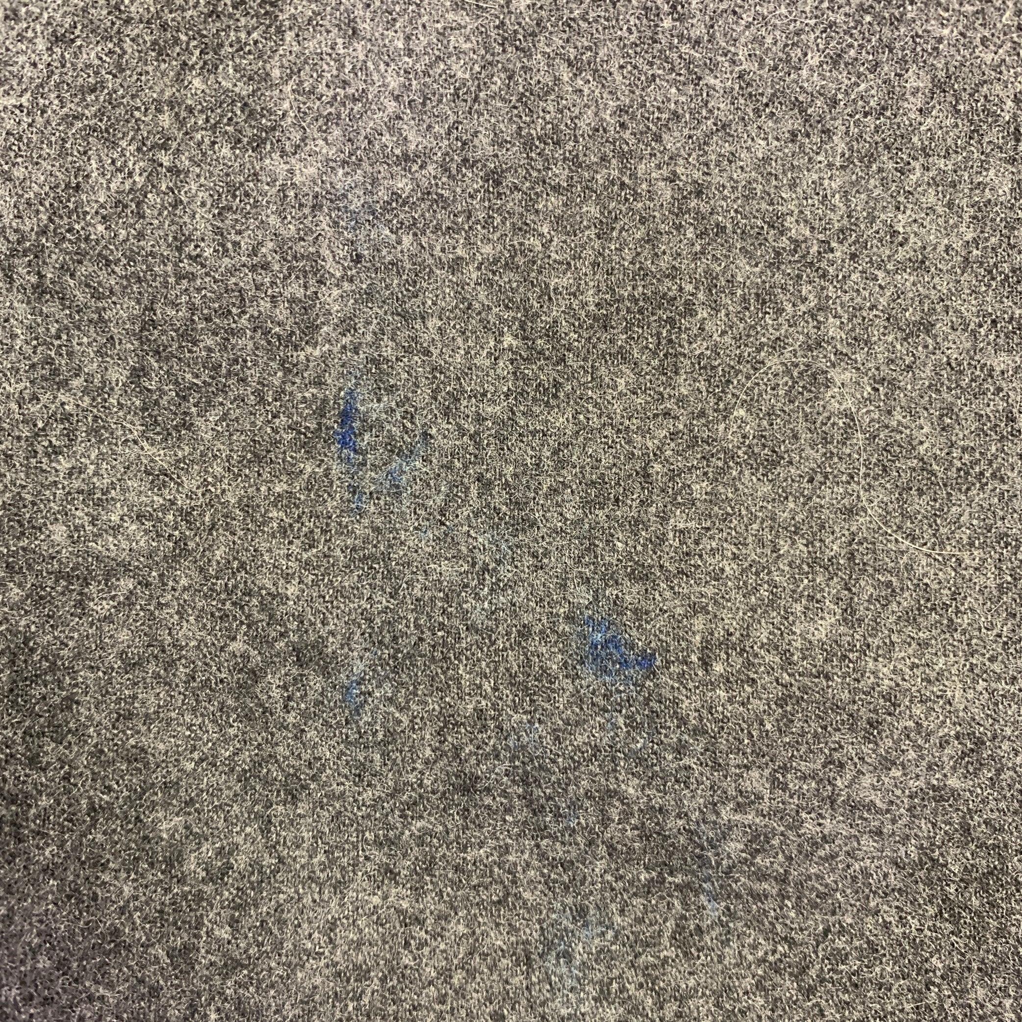 MAISON MARTIN MARGIELA Größe 34 Graues Kleid aus Wolle und Kaschmir mit Heathermuster 1