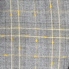 MAISON MARTIN MARGIELA Size 38 Grey Yellow Plaid Sport Coat