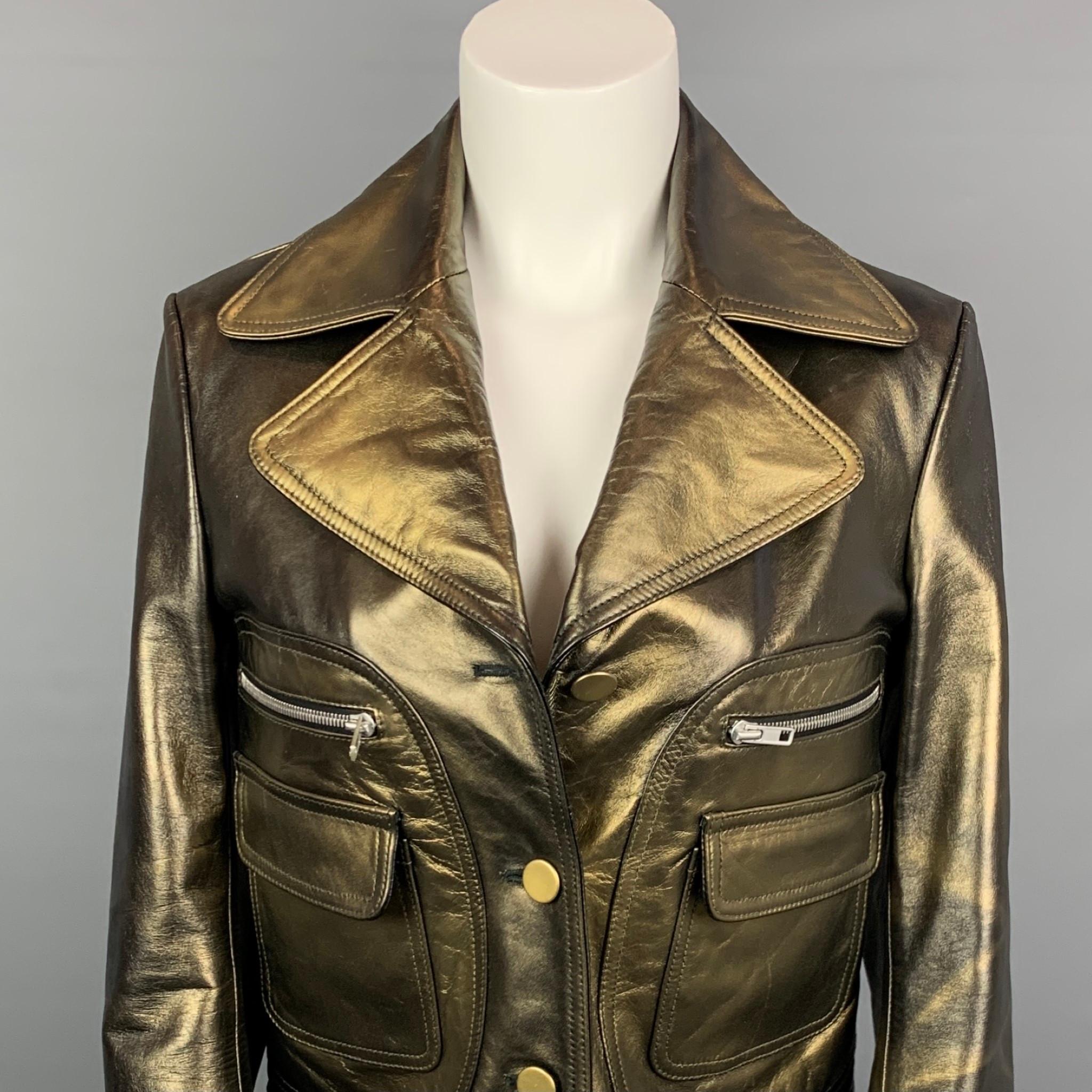 Margiela Leather Jacket - 8 For Sale on 1stDibs | maison margiela 