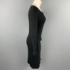 MAISON MARTIN MARGIELA Size S Black Viscose / Wool Sweater Dress