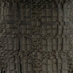 MAISON MARTIN MARGIELA Size XS Black Wool Blend Textured Casual Top