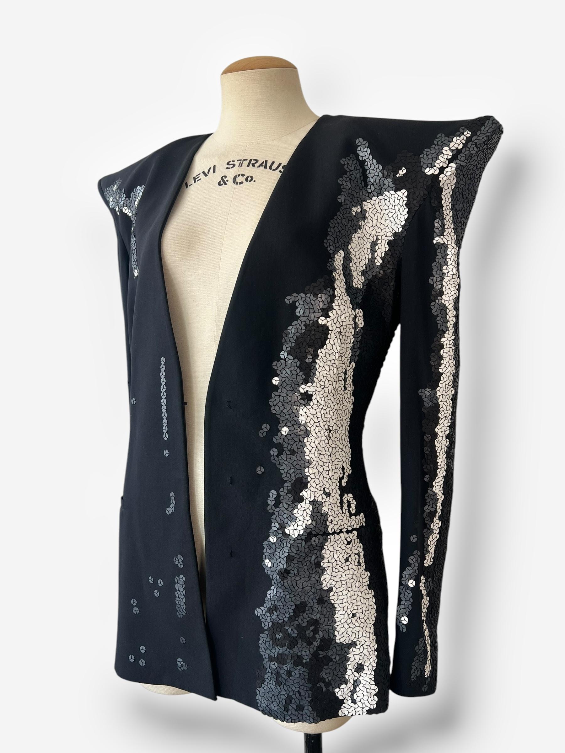 Maison Martin Margiela Blazer de lentejuelas Primavera/Verano 2008 en venta 8