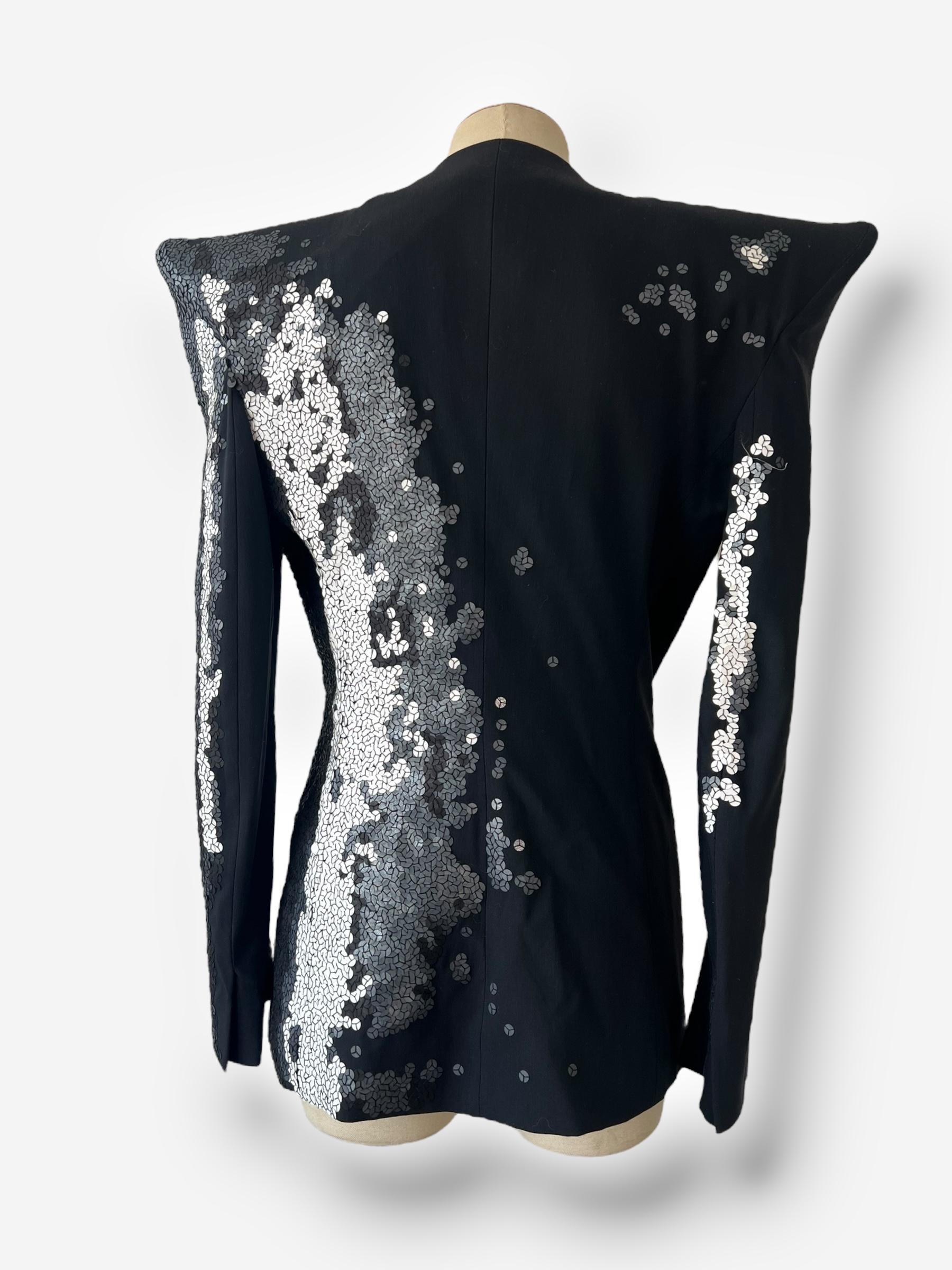 Maison Martin Margiela Blazer de lentejuelas Primavera/Verano 2008 en venta 4