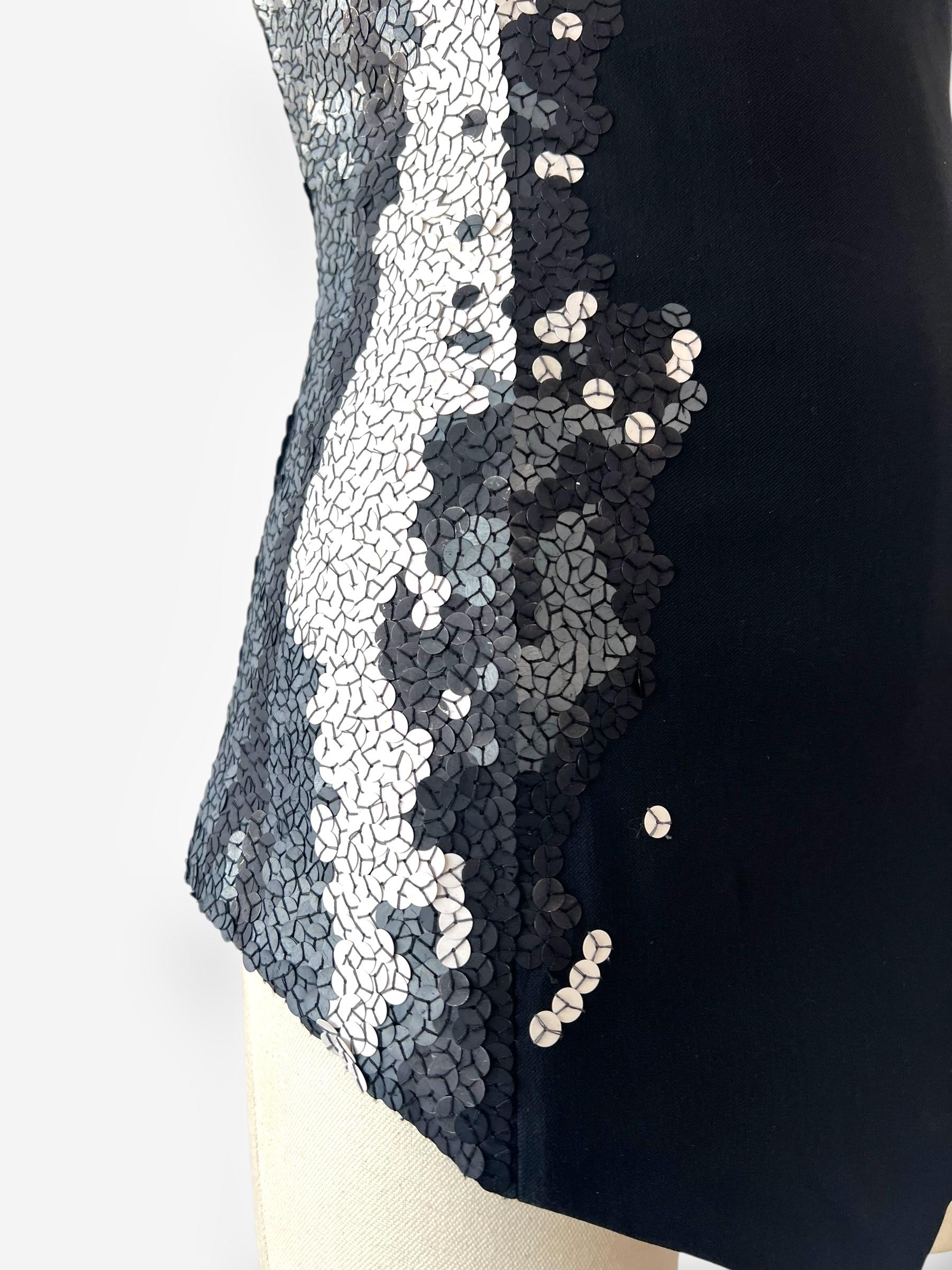 Women's Maison Martin Margiela Spring/Summer 2008 Sequined Corset For Sale