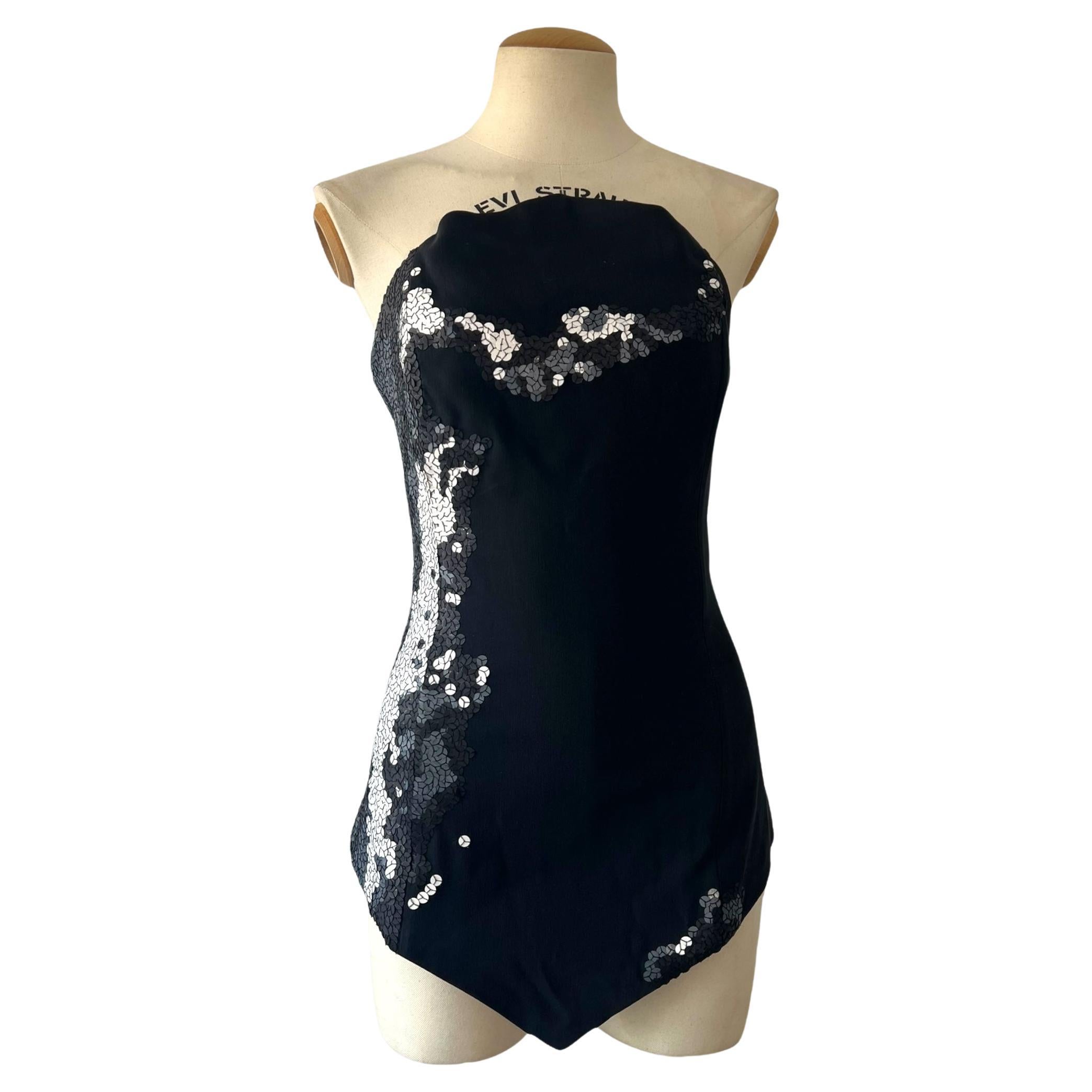 Maison Martin Margiela Spring/Summer 2008 Sequined Corset For Sale
