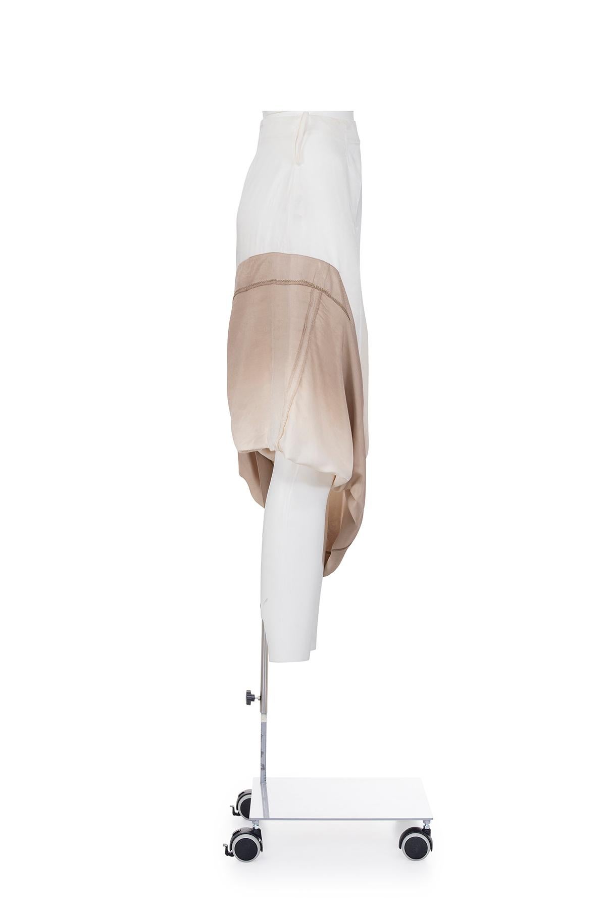 Women's or Men's MAISON MARTIN MARGIELA SS 03 Iconic Shaded Hitched Up Skirt