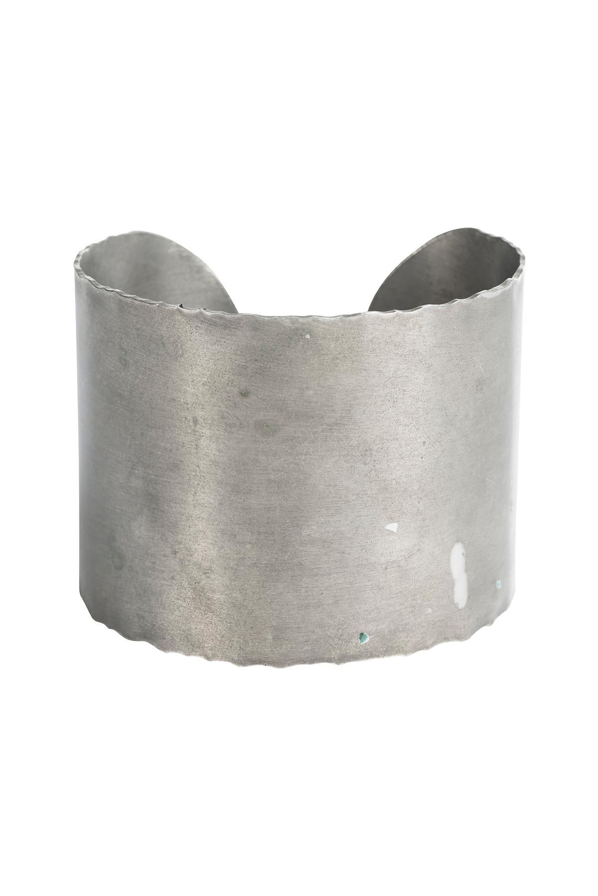 MAISON MARTIN MARGIELA SS 93 Iconic and Rare Metal Bracelet In Excellent Condition In Milano, MILANO