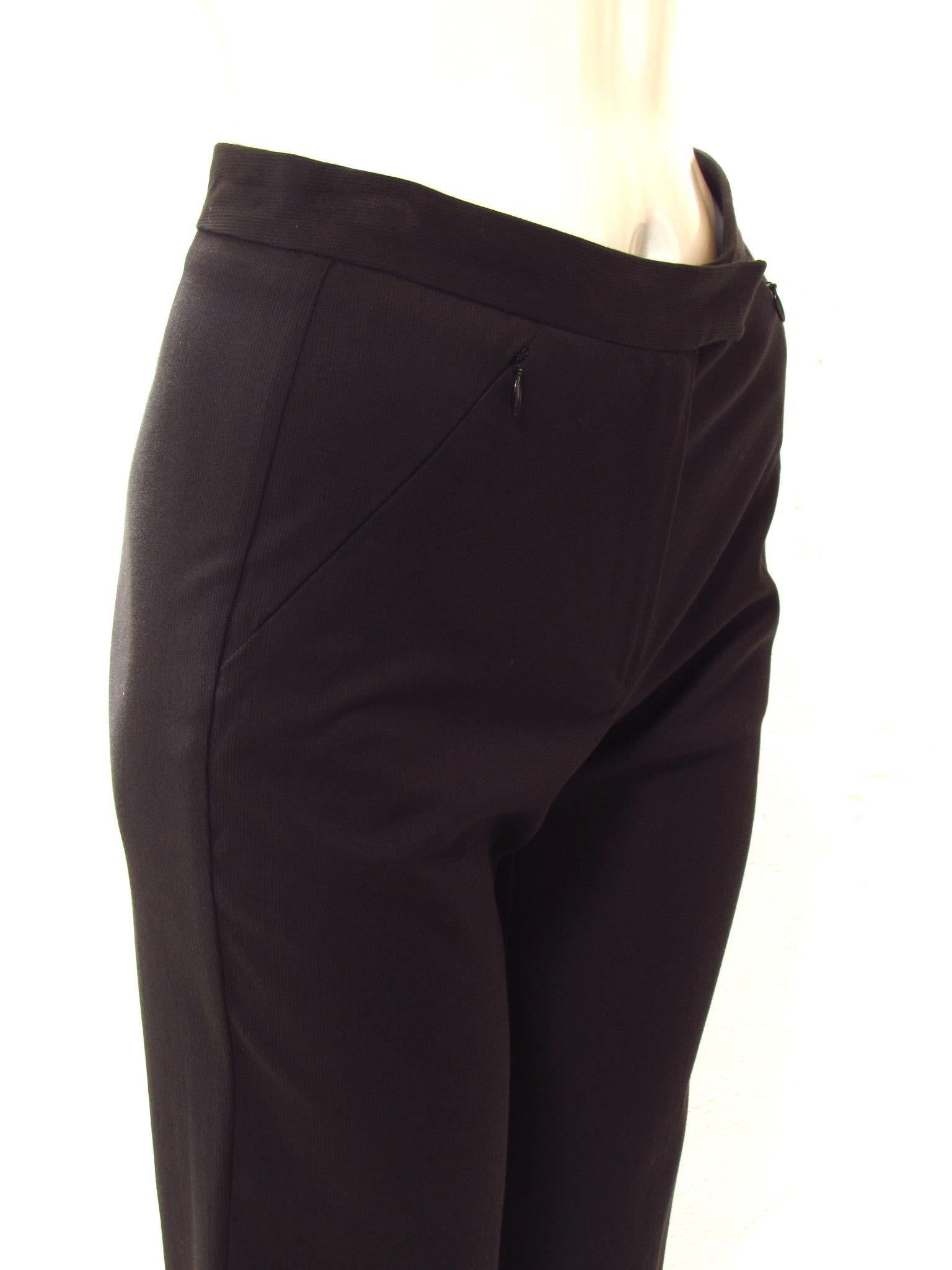 Maison Martin Margiela Straight Black Pant In New Condition For Sale In Laguna Beach, CA