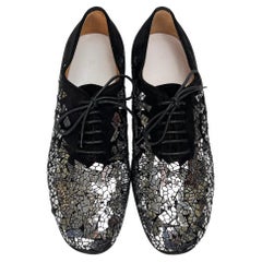 Zapatos derby de ante con espejo Maison Martin Margiela