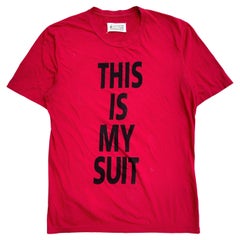 Maison Martin Margiela "This Is My Suit" T-Shirt, Spring Summer 2008