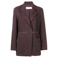 Maison Martin Margiela Vintage burgundy cotton 90s jacket