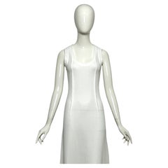 Robe longue sans coutures en coton blanc « Maison Martin Margiela Vintage », vers 2012