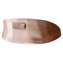 Maison Martin Margiela Vintage NWT Taupe Satin Cummerbund