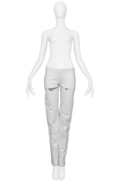 Maison Martin Margiela White Paper Pants