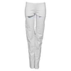 paper jeans Maison Martin Margiela White Paper Pants
