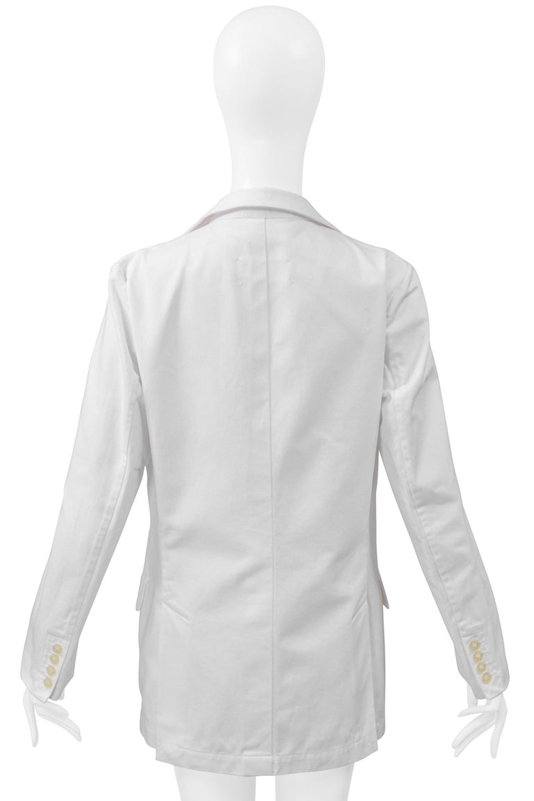 Veste Chemise MM6 Maison Martin Margiela - Taille 42 Italie - Vintage Beige - Occasion Très Bon état