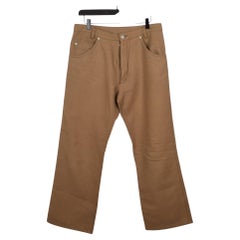 Maison Martin Margiela Winterhosen Weites Bein Wollmischung Herren Jeans Größe W33, S166