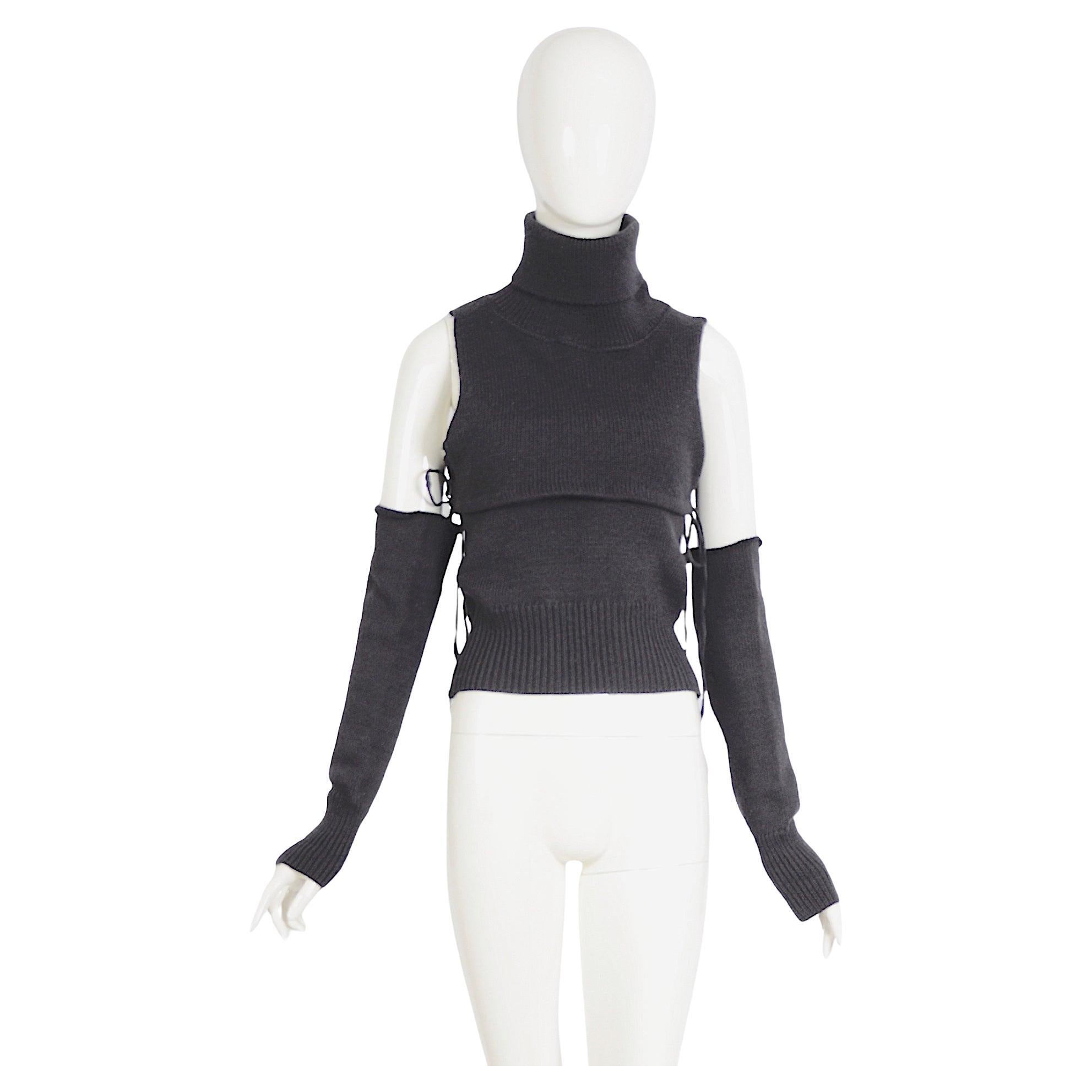 Maison Martine Margiela important Three Pieces Sweater Set Fall Winter 1990 -91