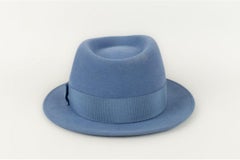 Maison Michel Blue Felt Hat