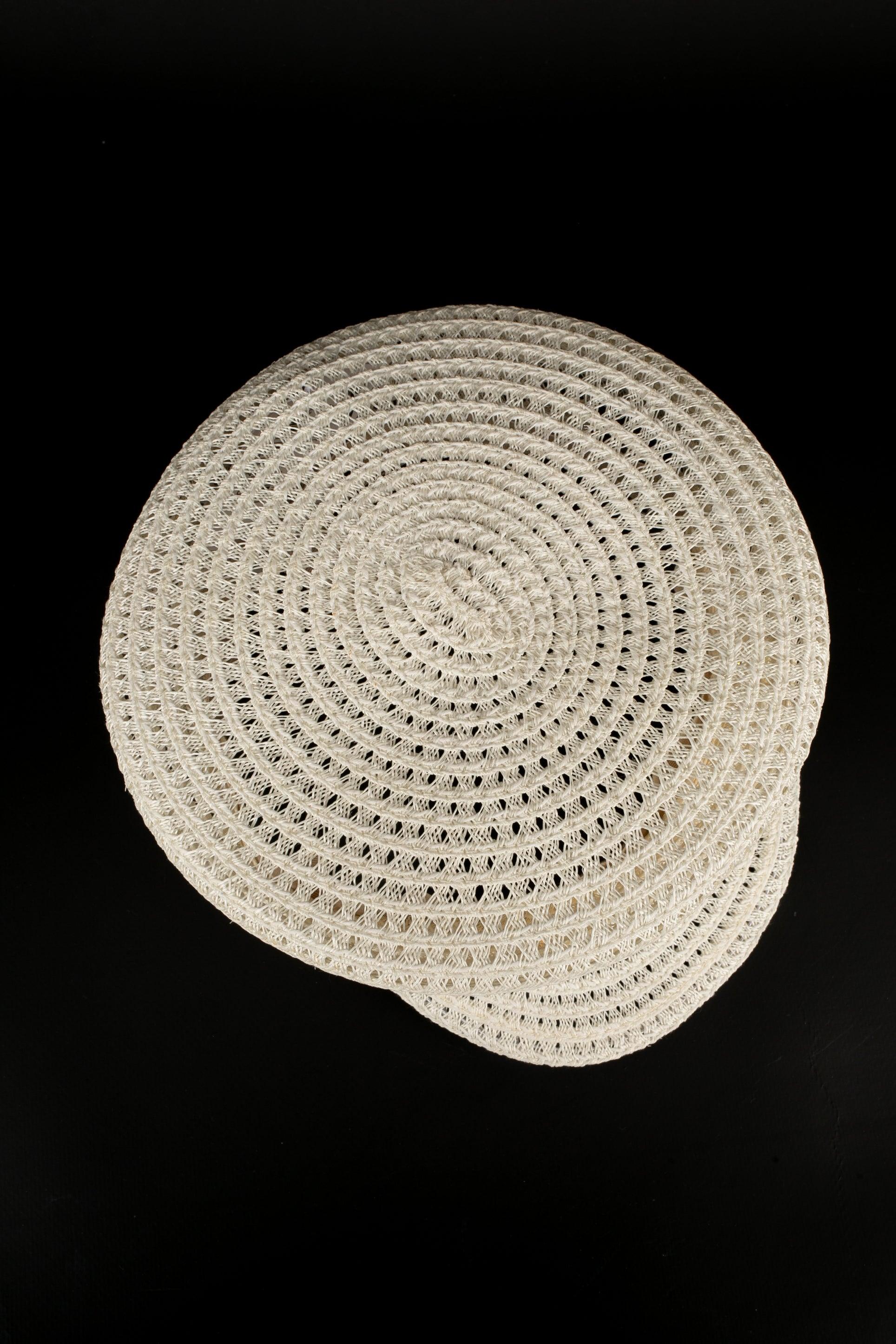 Maison Michel Cotton and Hemp Cap Edged 1