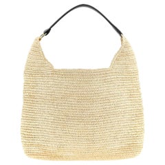 Maison Michel Cristiana Shoulder Bag — Beige