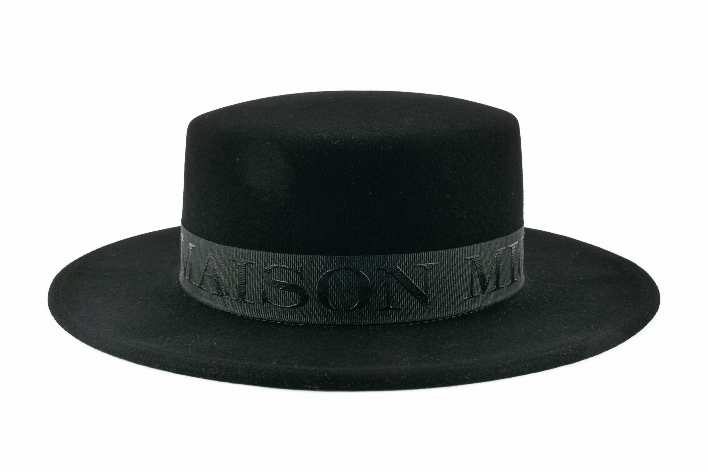 Arancia Cappello Maison Michel in vendita