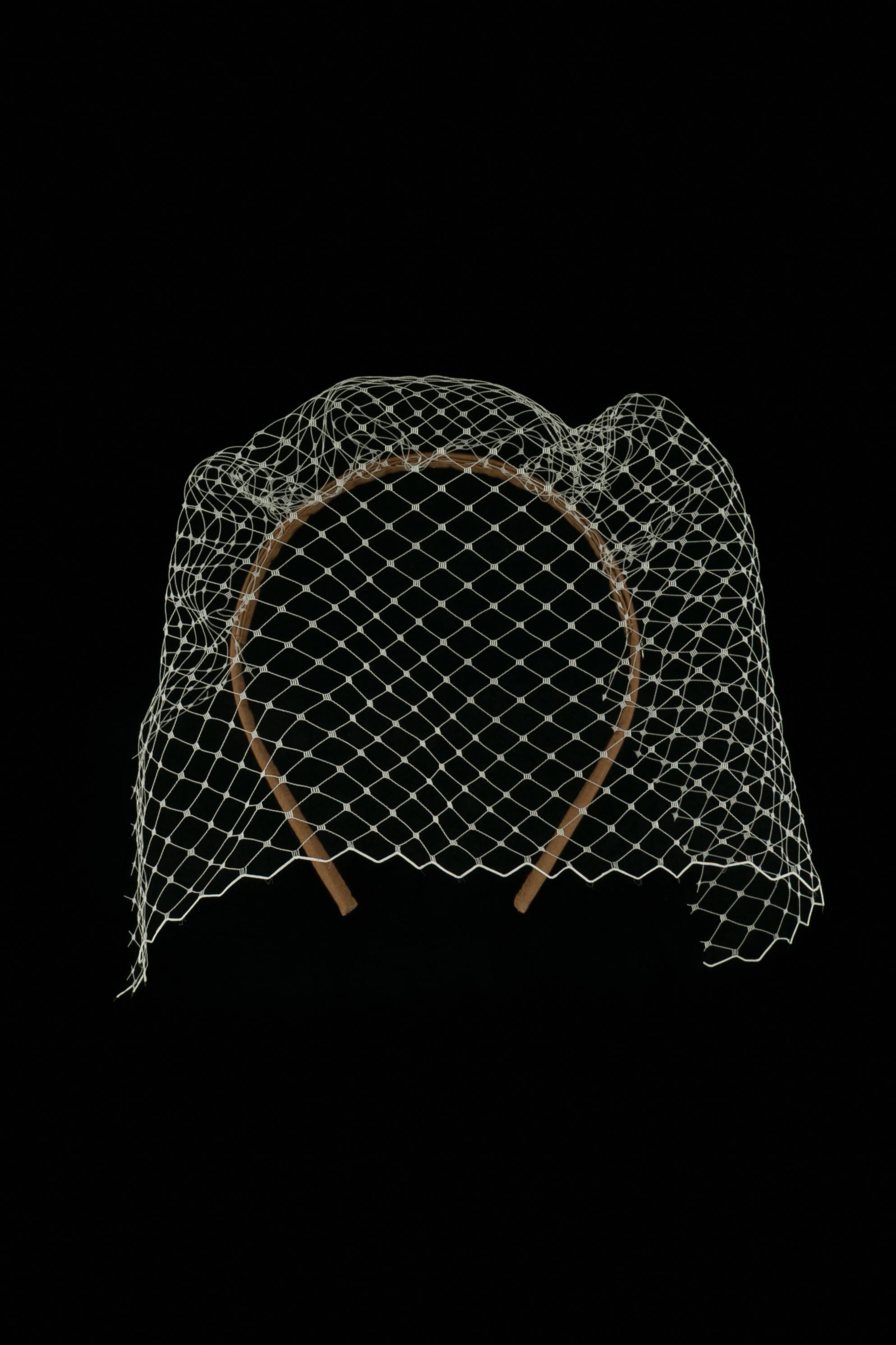 Black Maison Michel head accessory For Sale