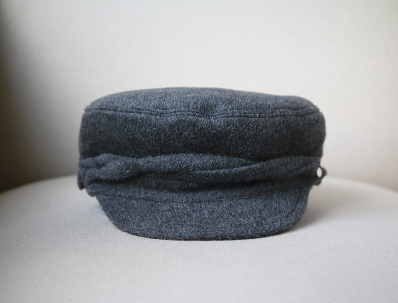 Maison Michel New Abby Wool-Blend Hat In Excellent Condition In London, GB