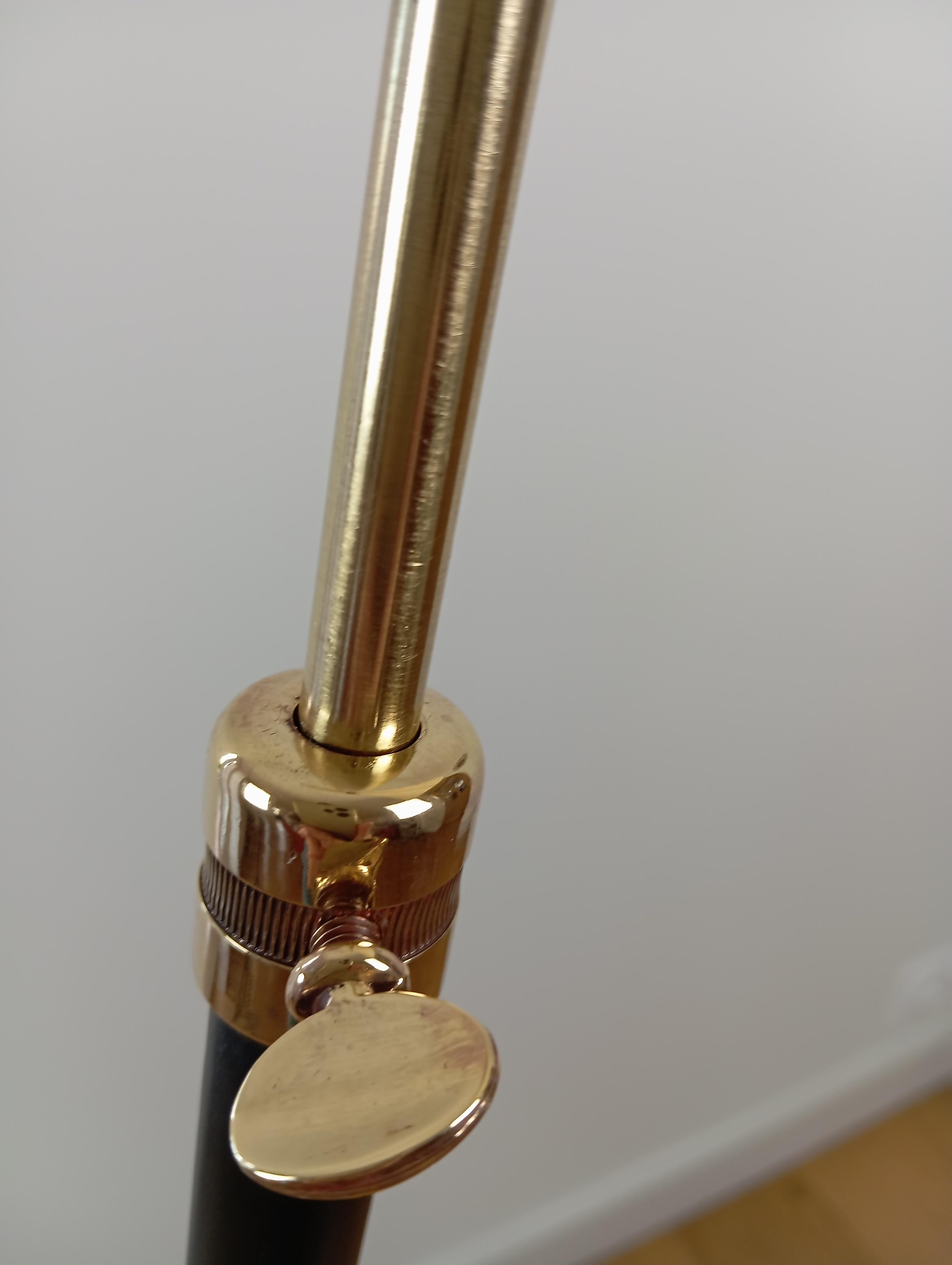 20th Century Maison Monix articulated floor lamp, circa 1950 For Sale