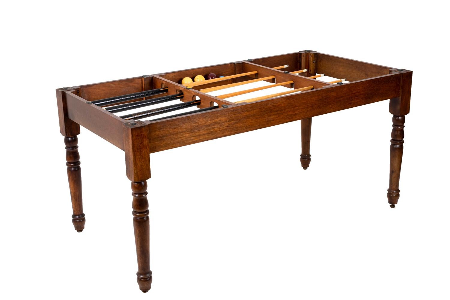 1950s pool table