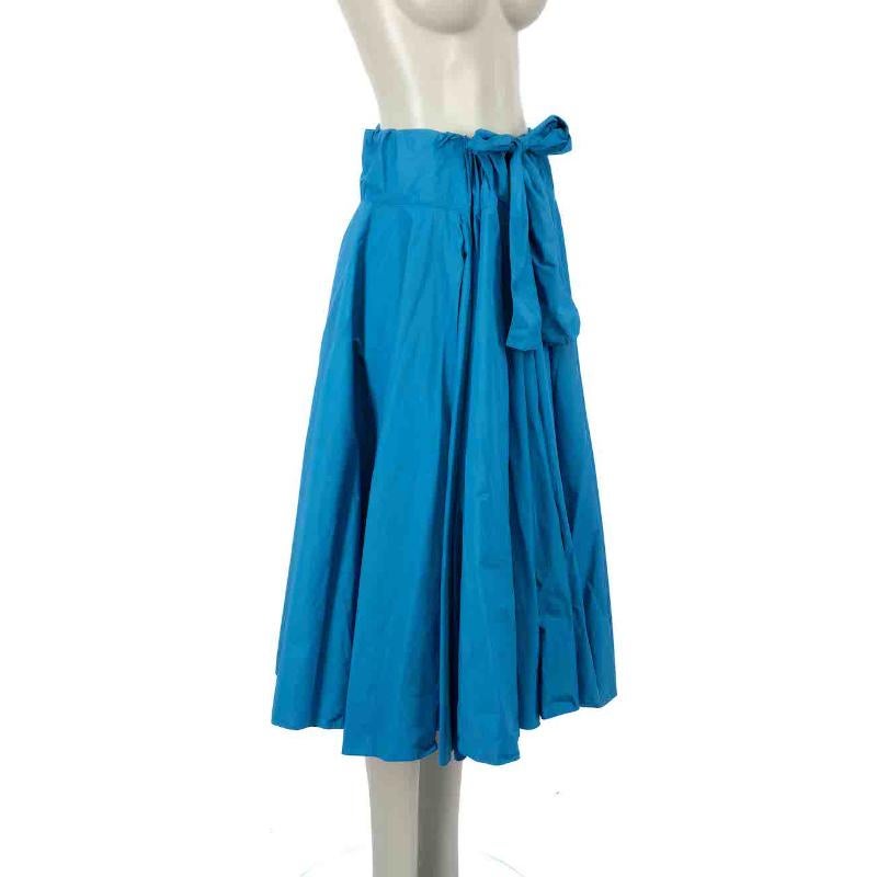 CONDITION is Very good. Minimal wear to skirt is evident on this used Maison Rabih Kayrouz designer resale item.
 
Details
Blue
Synthetic
Midi full skirt
Adjustable tie strap on waist
 
Made in France

Composition
100% Polyamide
 
Care instructions: