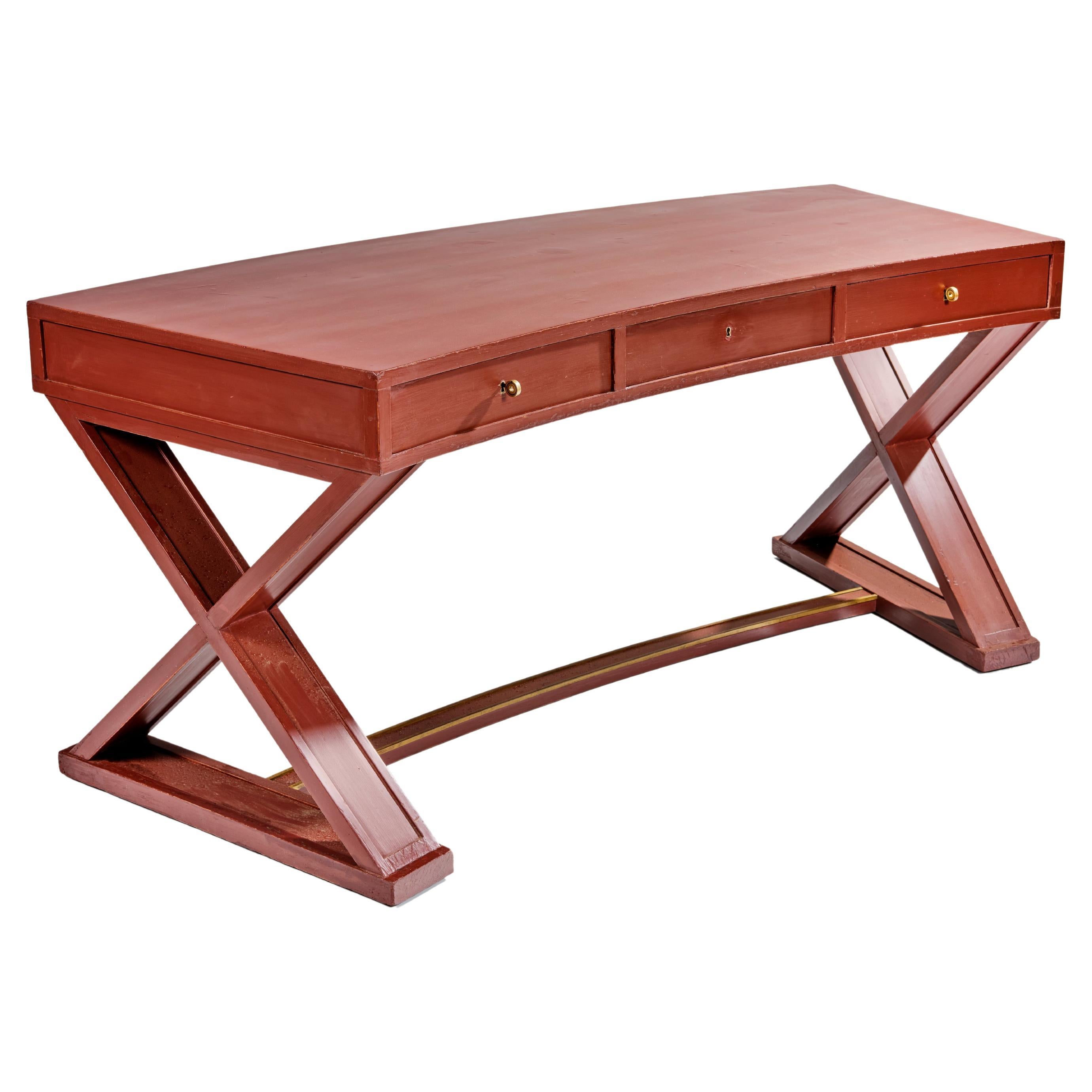Maison Ramsay attributed desk 1950 For Sale