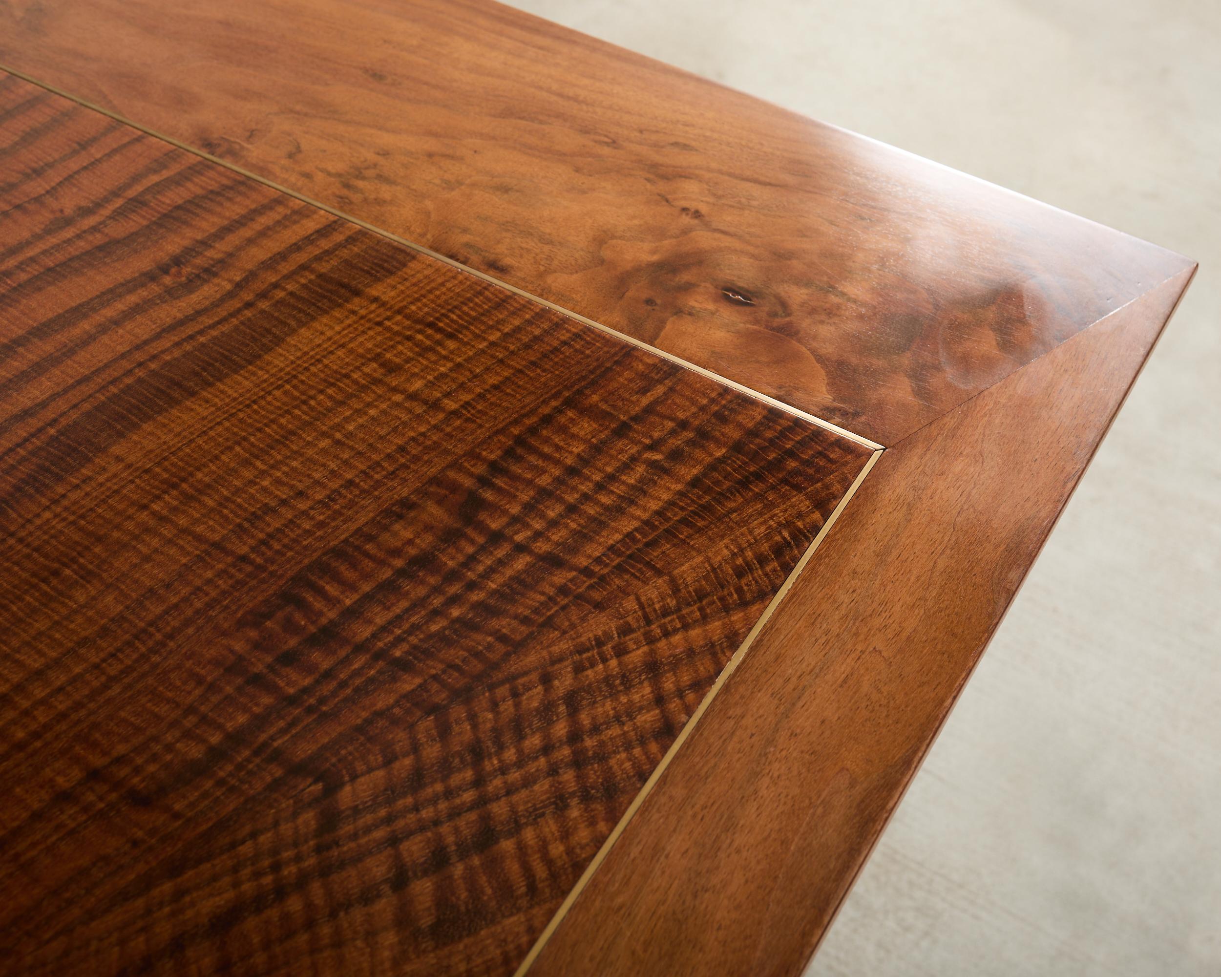 Maison Ramsay Attributed Neoclassical Bronze Dining Table 10 Ft en vente 10