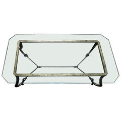 Maison Ramsay Gilt Iron Coffee Table