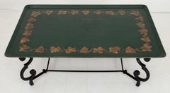 Maison Ramsay Schmiedeeiserner Tablett-Tisch