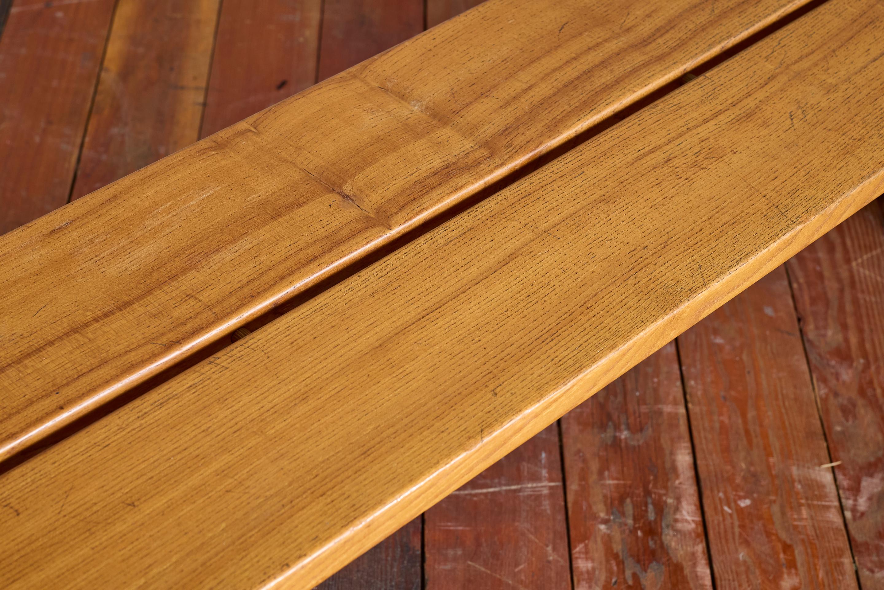 Banc Maison Regain en orme en vente 4
