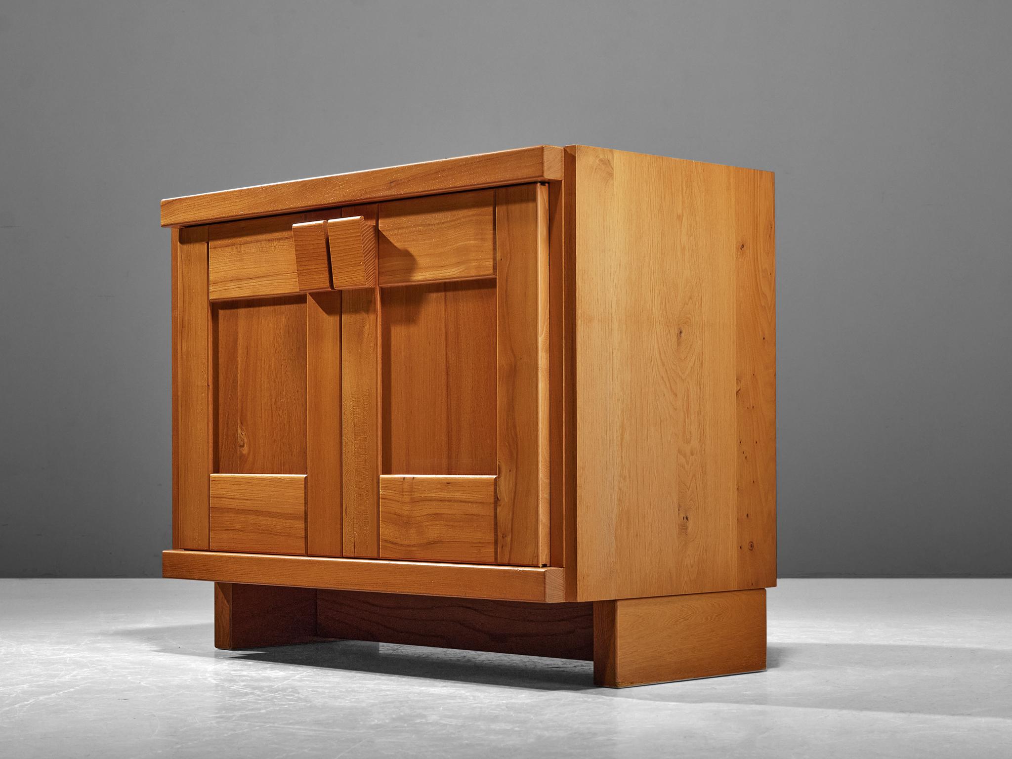 Mid-Century Modern Maison Regain Cabinet in Solid Elm 