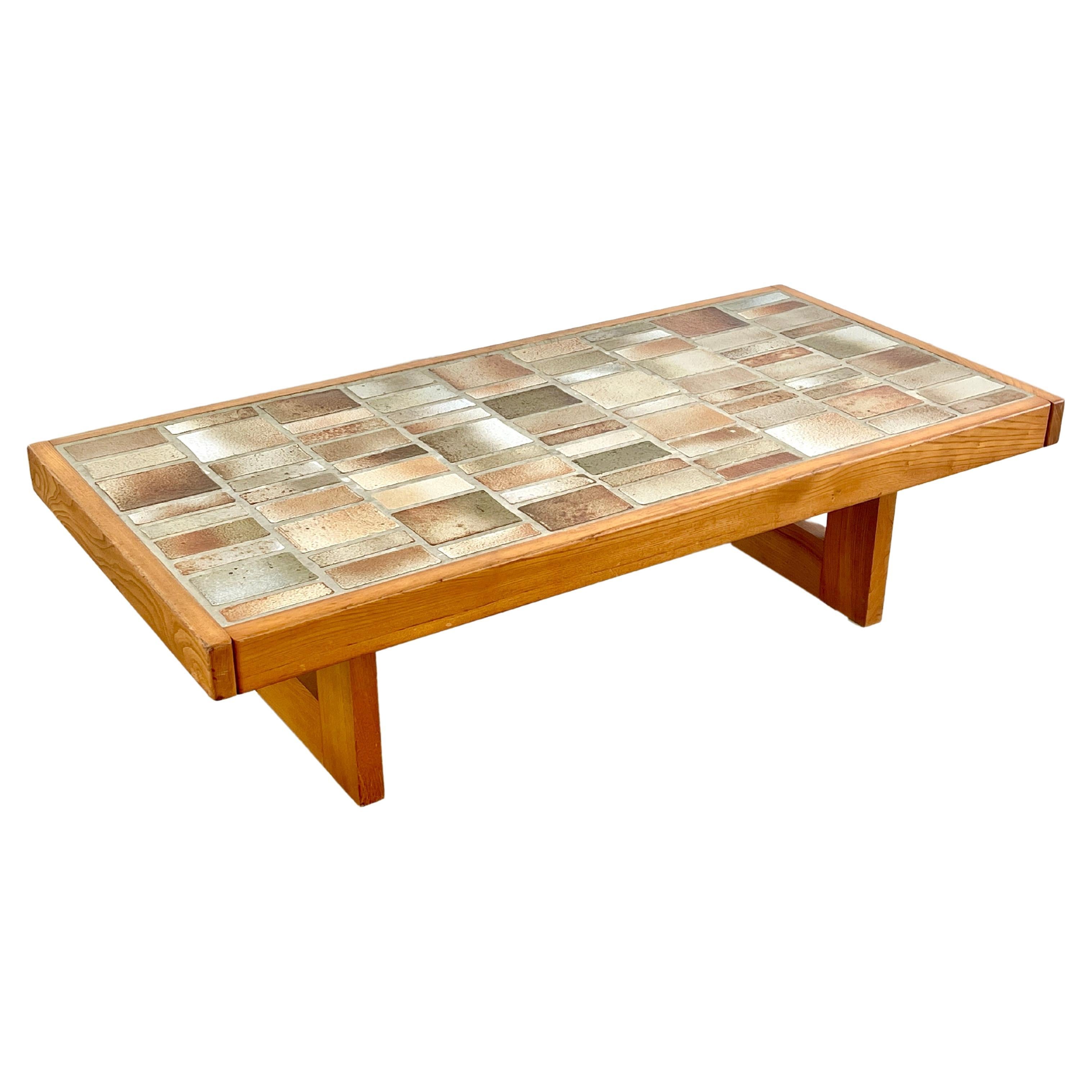 Maison Regain Ceramic Coffee Table For Sale