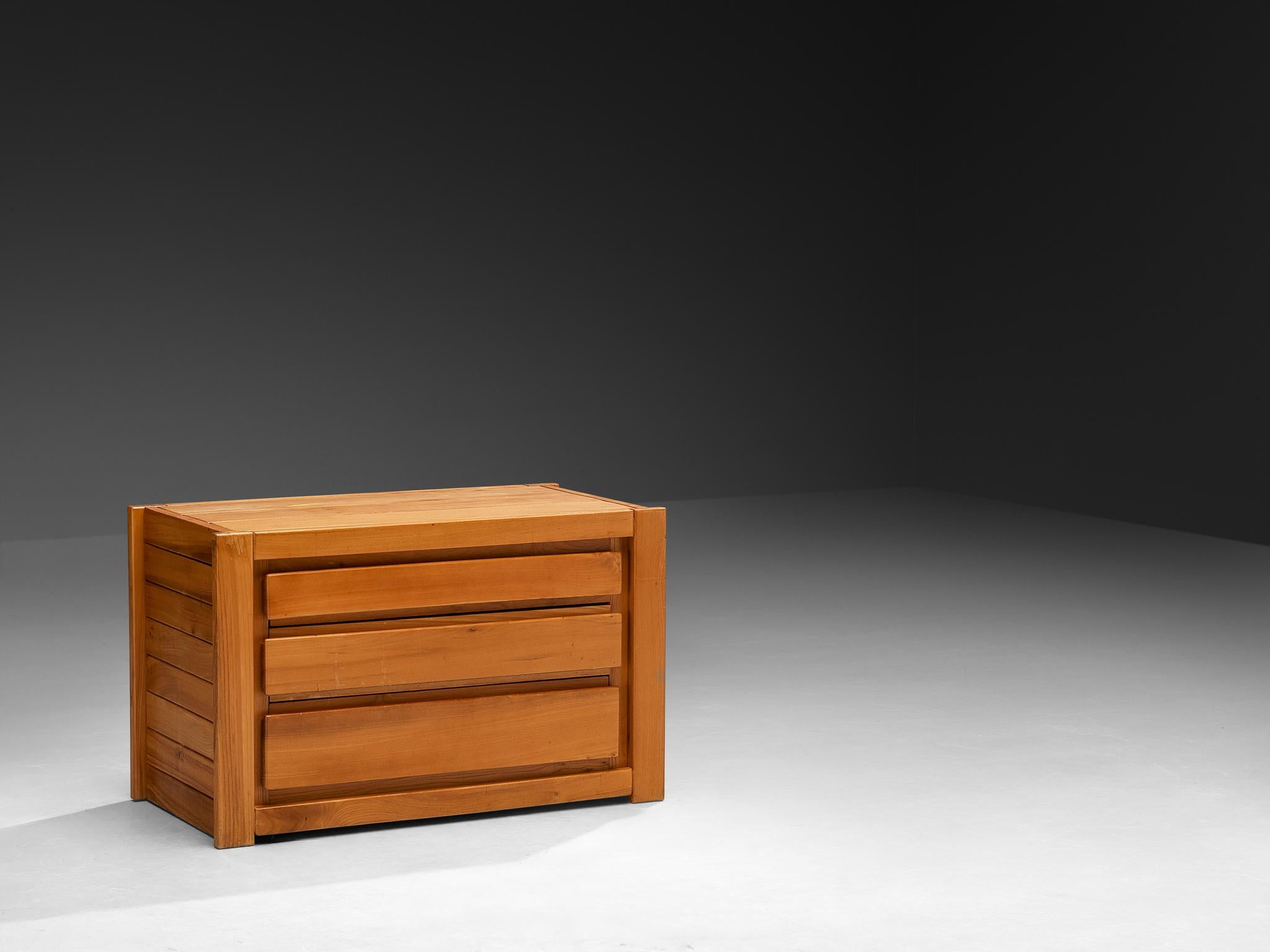 Maison Regain Chests of Drawers or Nightstands in Solid Elm For Sale 4