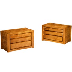 Maison Regain Chests of Drawers or Nightstands in Solid Elm