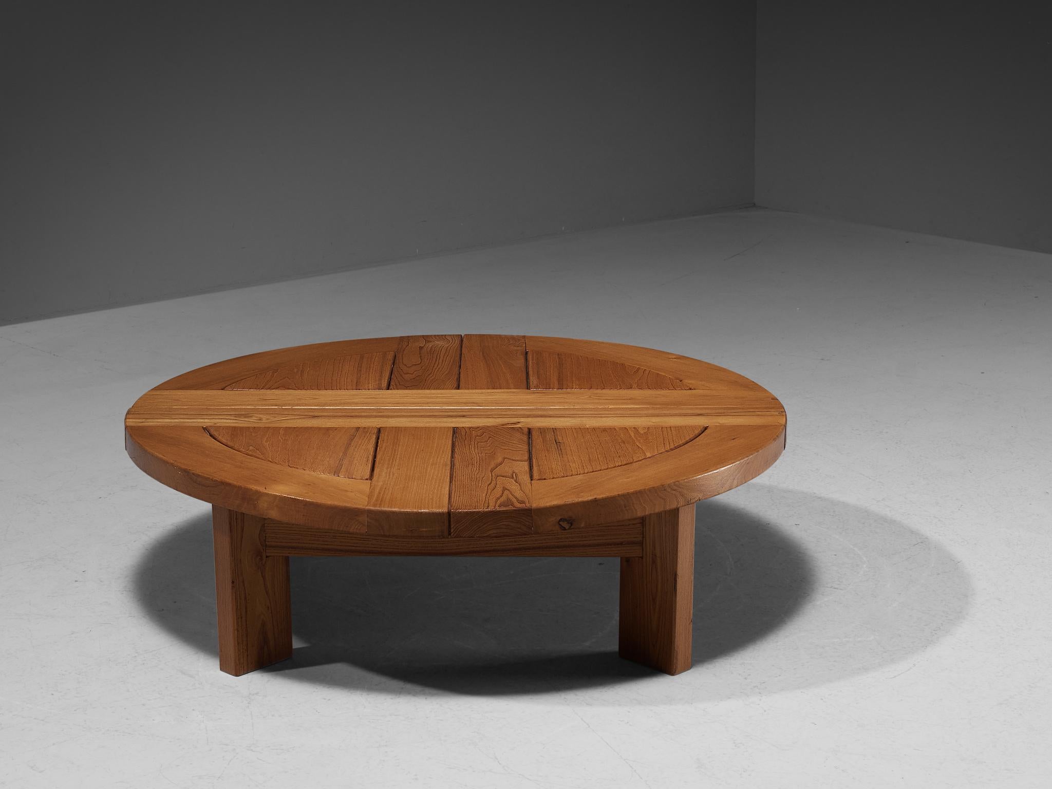 French Maison Regain Coffee Table in Elm