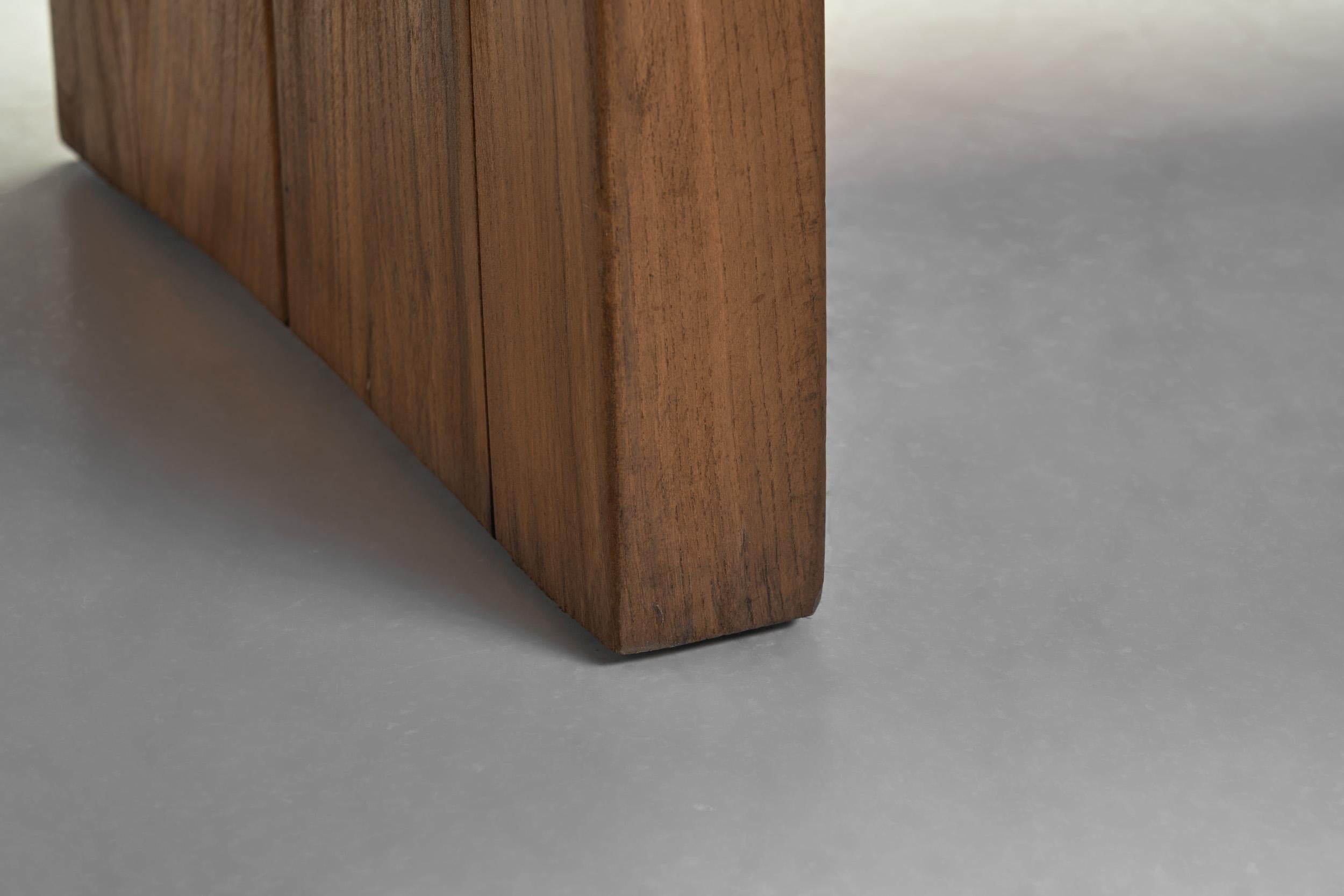 Table basse Maison Regain en orme, France, années 1980 10