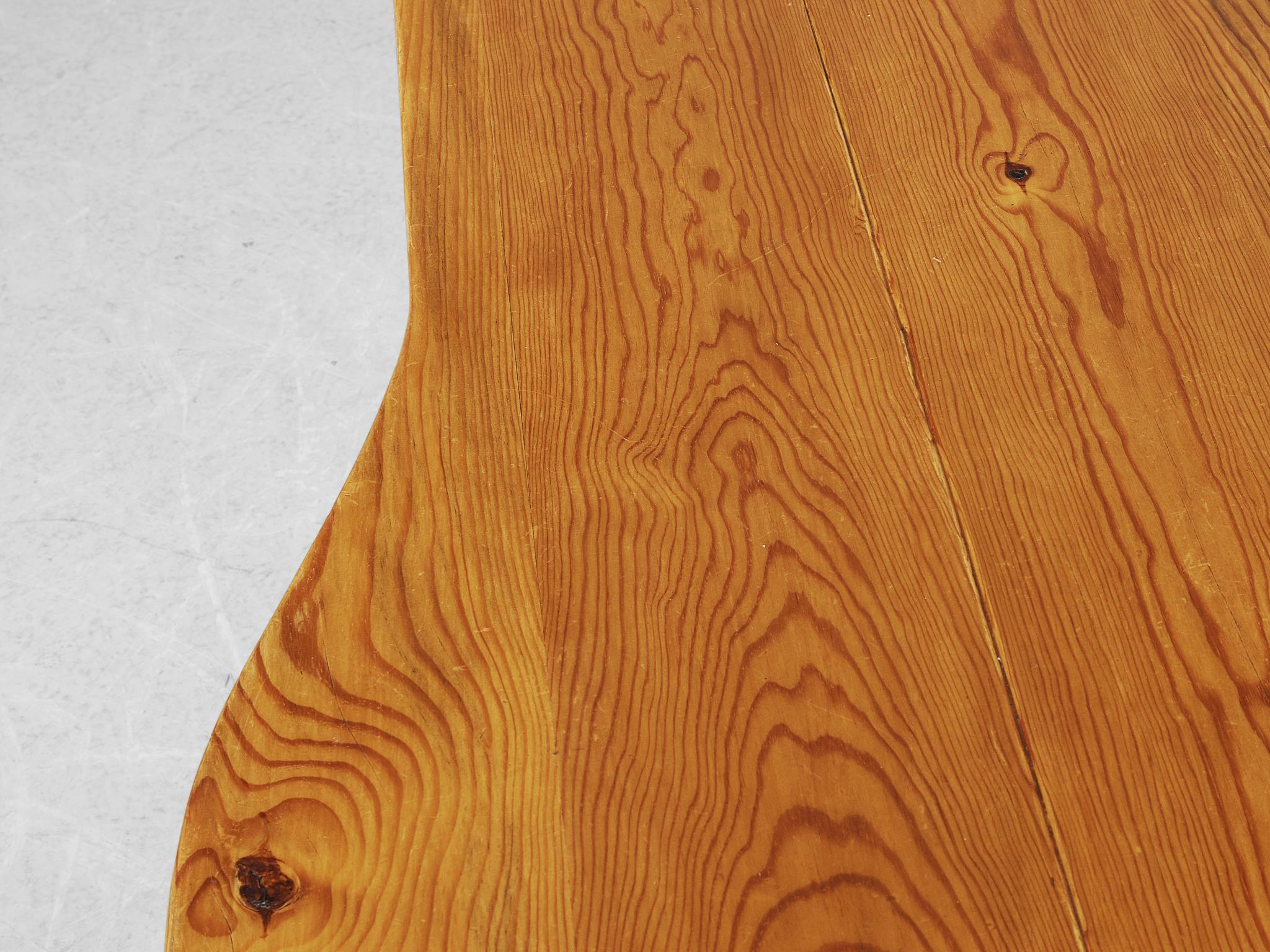 Table basse Maison Regain en pin en vente 1