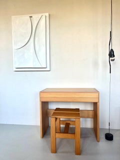 Maison Regain Desk Set in Solid Elm