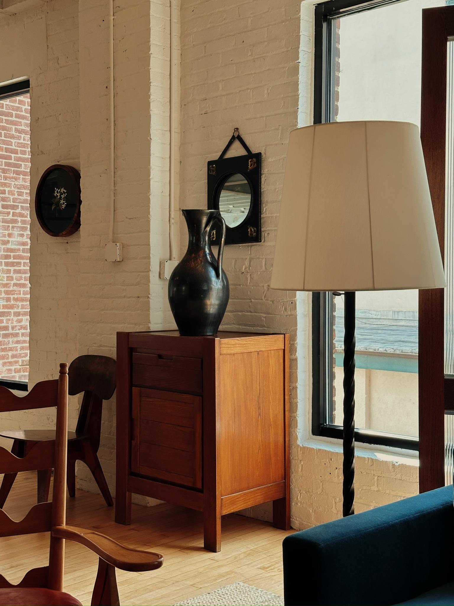 Maison Regain Elm Cabinet c. 1960 en vente 3