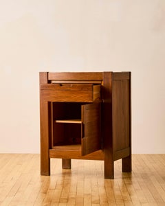 Maison Regain Elm Cabinet c. 1960