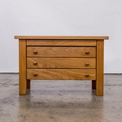 Maison Regain  Elm Chest + Leather Tab Pulls