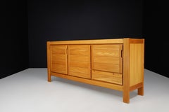 Maison Regain Elm Sideboard, France, 1970s