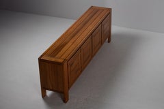 Maison Regain French Elm Sideboard, 1970s